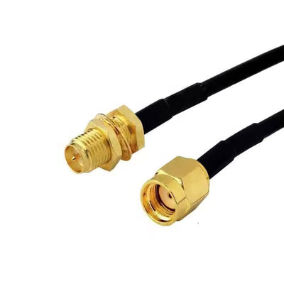 RG-174 connector Rp-sma shape memory alloy copper feeder coaxial cable