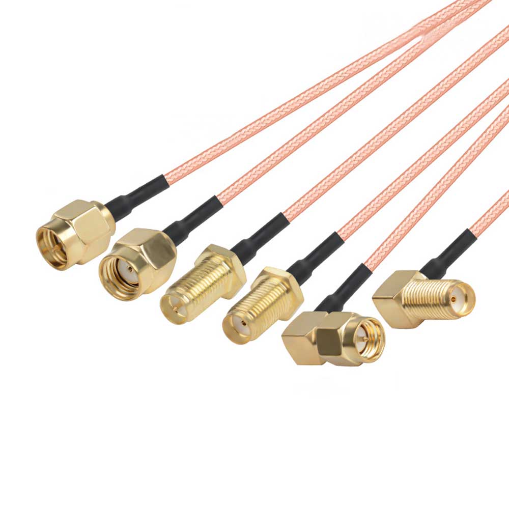 RG316 RF Adapter Cable SMA to SMA Male and Female Signal Connection Cable Extension Wire