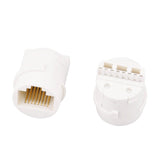 RJ45 8 Pin Outdoor Waterproof Cable Panel Maunt Connector for Camera