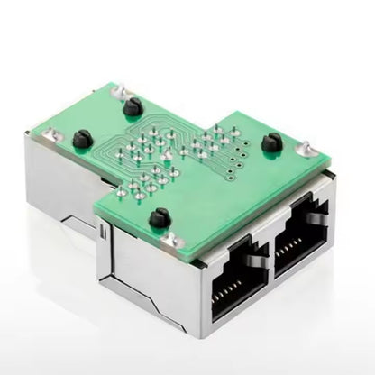RJ45 female converter network splitter 1 point 2
