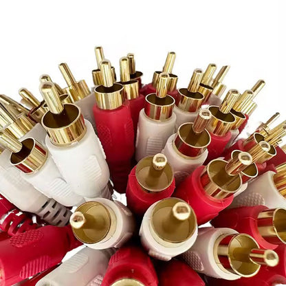 Rca Audio Video Cable Connector Wiring Harness Personalized Wire Harness for TV DVD VCD