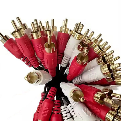 Rca Audio Video Cable Connector Wiring Harness Personalized Wire Harness for TV DVD VCD