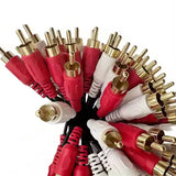 Rca Audio Video Cable Connector Wiring Harness Personalized Wire Harness for TV DVD VCD