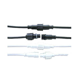 6AWG Parallel Cable Waterproof 2Pin Male Plug Connector for LED Strip Custom Wire Harness