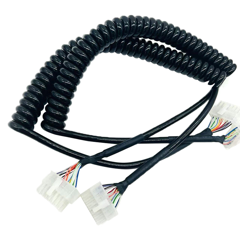 Robot High-flexible Doll Machine Arm Spring Wire Slingshot Coil Telescopic Power Cable