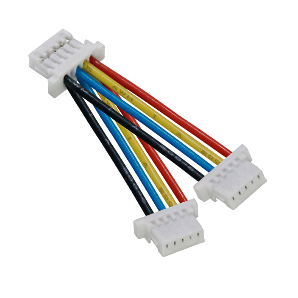 SH1.0-5P Dual-End Terminal Wire Hair Dryer Drone Flight Controller GPS Signal Transmission Cable