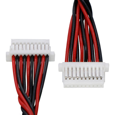 SH1.0 1.0mm 10Pin Dual-End Terminal Wire Drone Light Show Gimbal FPV Receiver Connection Cable