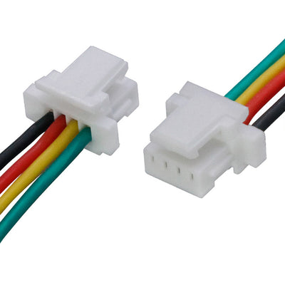 SH1.0 / SH1.25 4P 32AWG Ultra Soft Silicone Twisted Wire Drone Camera Flight Controller Cable