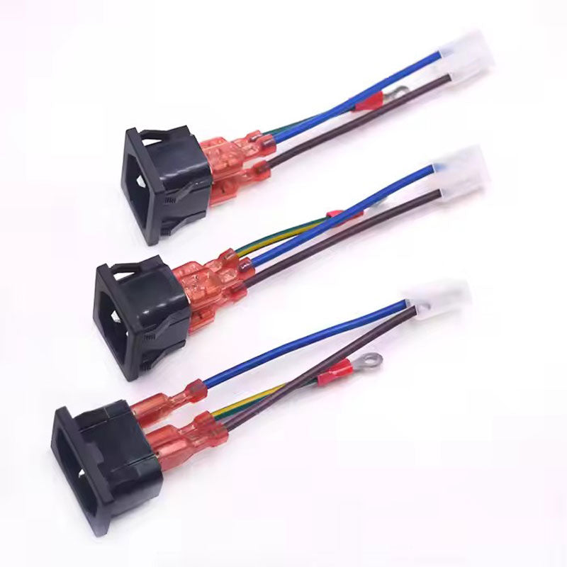 SKT-IEC 320 0.2 c1410070 m6mlx3 (R) wire harness for electronics