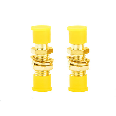 SMA-KKY Straight Through Dual Female Adapter Fixed Nut Panel Mount SMA Coaxial Connector
