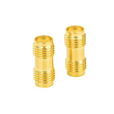 SMA-KK Dual Female RF Coaxial Barrel Jack to Jack Coupling Adapter