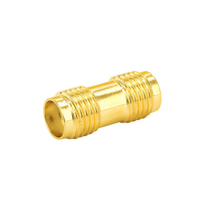 SMA-KK Dual Female RF Coaxial Barrel Jack to Jack Coupling Adapter