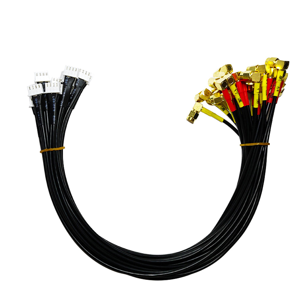 RG174 Coaxial SMA Male to XH2.54 4Pin Terminal Wire