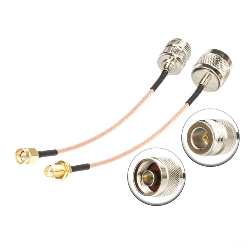 RG316 Silver Plated Coaxial Cable SMA Male/Female to N-Type Female RF Extension Cord 0~6GHz
