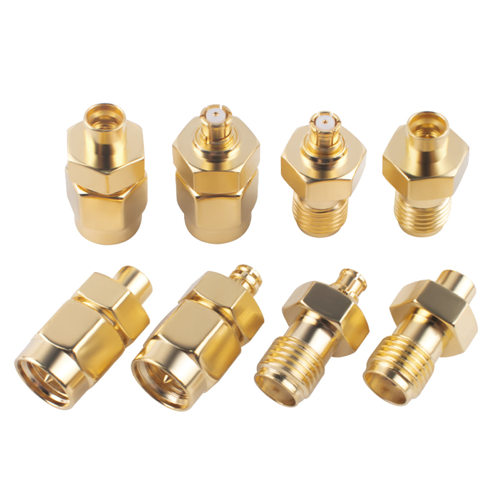 SMA to SMP-KK-JK-JJ RF Coaxial Adapter Straight RG58 Cable Male to Female Connector for Wireless Devices
