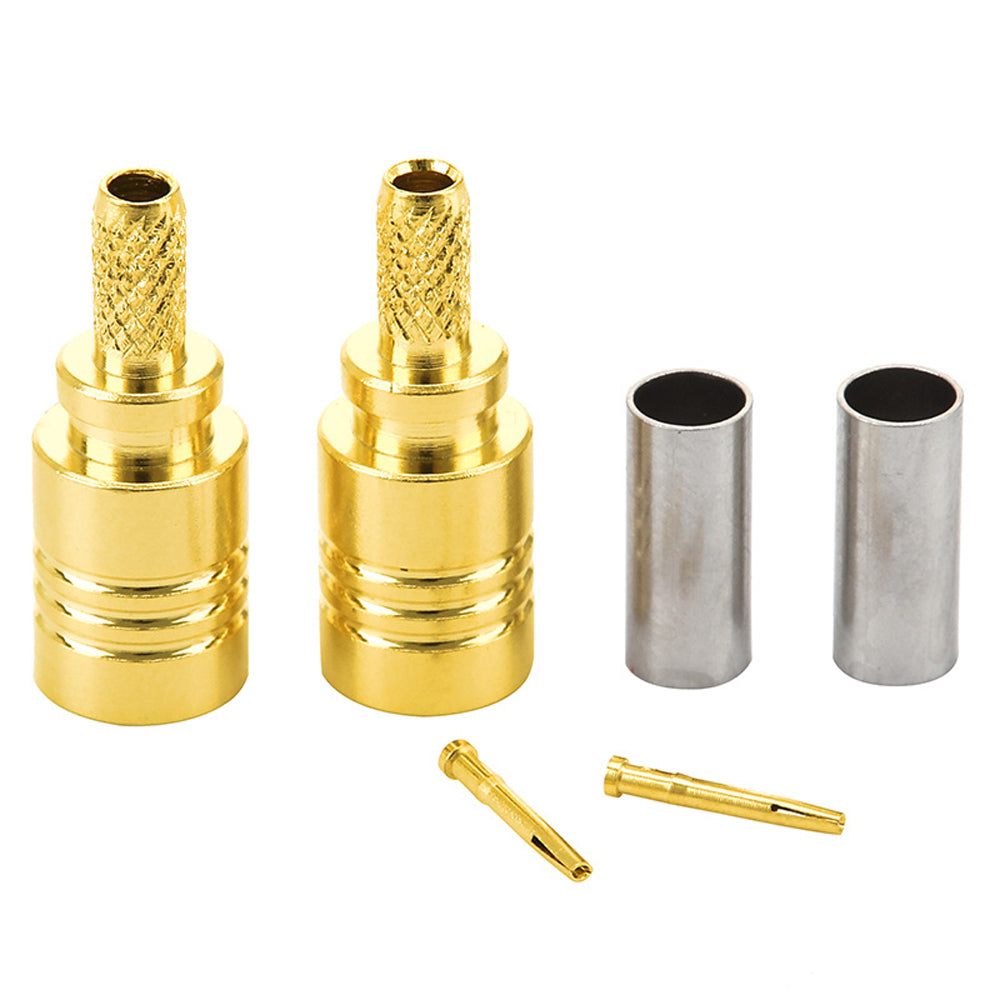 SMB-K1.5 Open Type SMB Female Connector High Frequency Crimp Terminal for RG316 Wire
