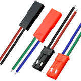 SYP-2P black and red DuPont male and female plug-in connection cable