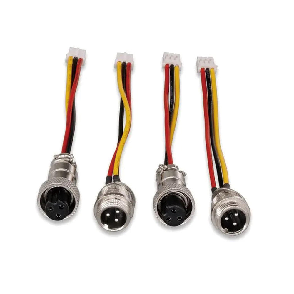 M12 3 Pin Male to Female Connector Wire Industrial Shielded Cable Aviation Sensor Connector Cable