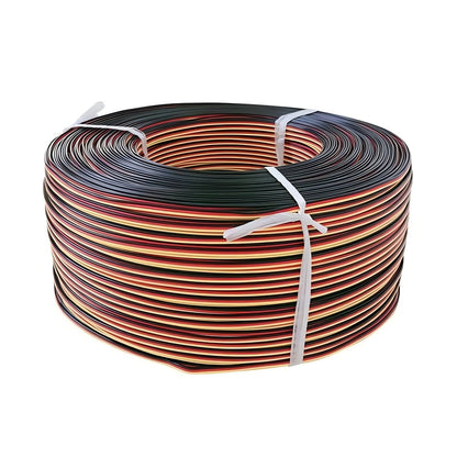 Servo Cable 30/60/100 Cores Copper Wire Red Black Bonded Cable for Toy Power