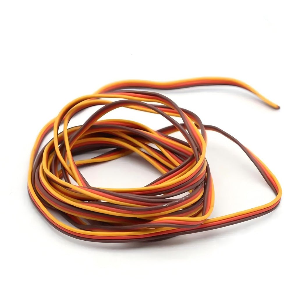 Servo Cable 30/60/100 Cores Copper Wire Red Black Bonded Cable for Toy Power