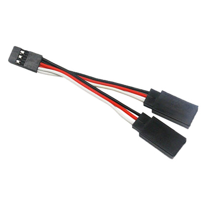 Servo Extension Cable JR FUTABA Bonded Cable 1 to 2Y Harness Leads Splitter Wire