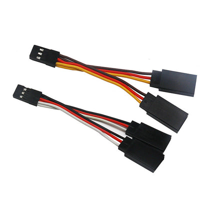 Servo Extension Cable JR FUTABA Bonded Cable 1 to 2Y Harness Leads Splitter Wire