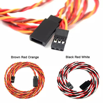 Servo Extension Twisted Cable Male to Femal Anti-Interference Wire 30/60 Cores 150mm Connection Cable Assembly
