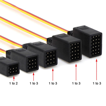 Servo extension Cable R88 Connection Y Wire for RS Red Spider Model Aircraft