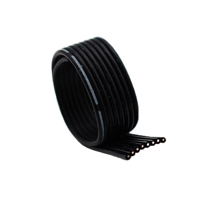 Silicone Insulated 8pin Flat Wire Ribbon Cable Wire for Electronics