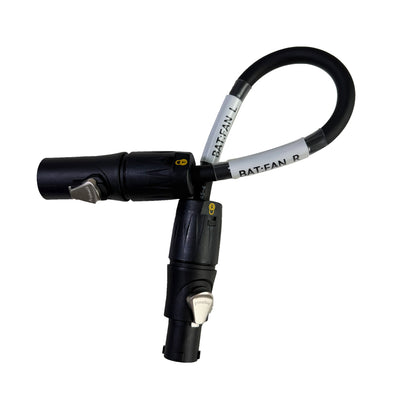 High Current Amphenol Powerlock Signal Wire HPT-3 Male to HPT-3 Female Electric Wire Power Cable