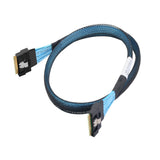 SlimSAS 4i 38P SFF-8654 to SFF-8654 hard disk server data transmission cable