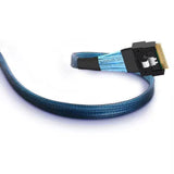 SlimSAS 4i 38P SFF-8654 to SFF-8654 hard disk server data transmission cable