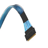 SlimSAS 4i 38P SFF-8654 to SFF-8654 hard disk server data transmission cable