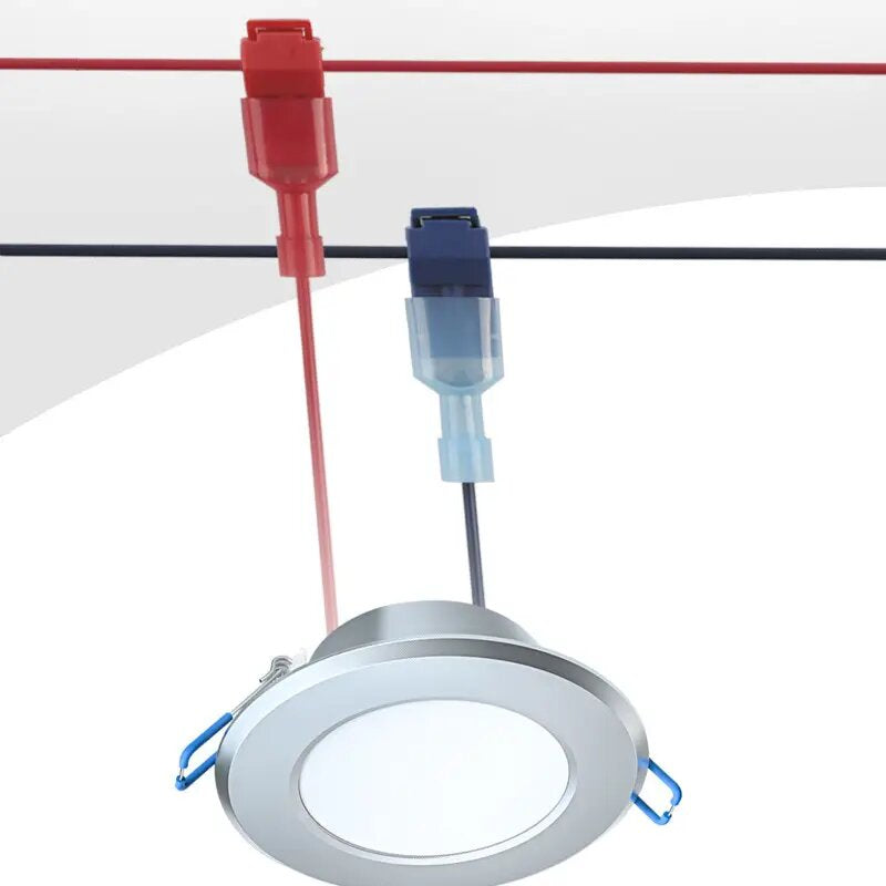 Snap Lock Wire Terminal Crimp T-Tap Quick Cable Connector Assortment Kit