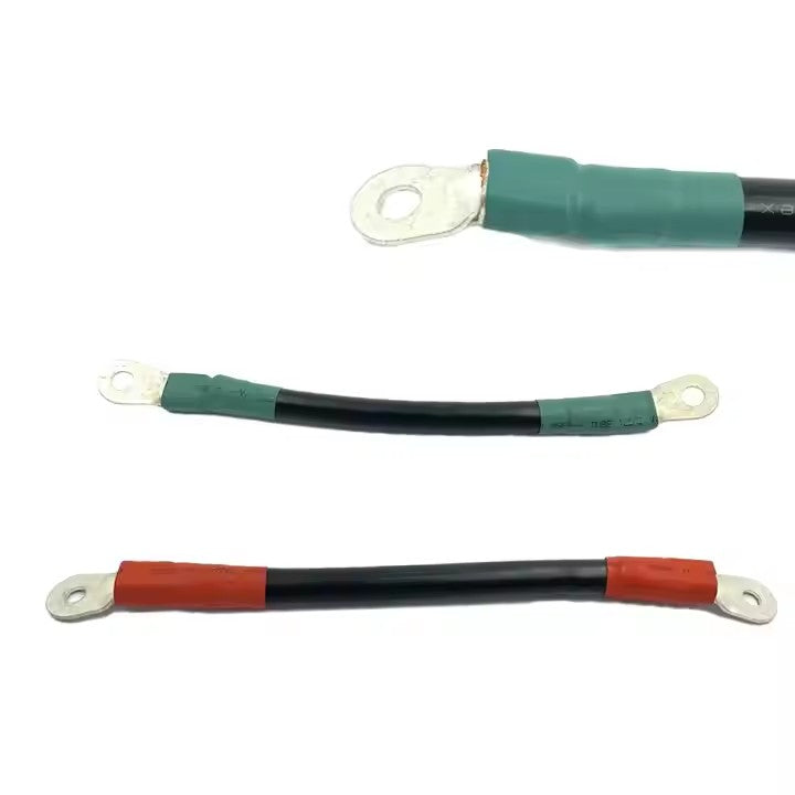 Customized Copper Wiring Harness Solar Inverter Cable Battery Energy Storage Cable Power Battery Connector with Terminal