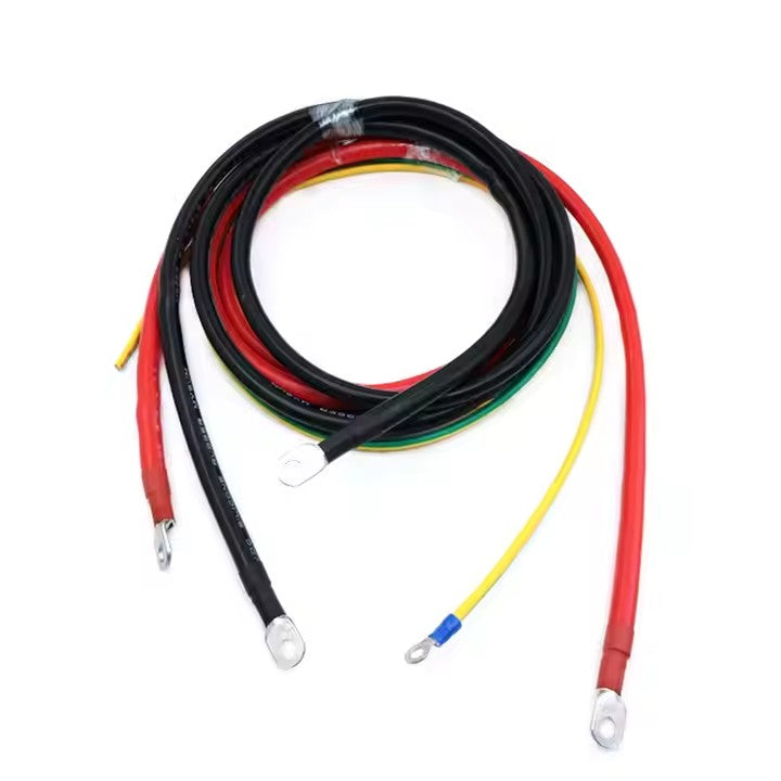 Customized Copper Wiring Harness Solar Inverter Cable Battery Energy Storage Cable Power Battery Connector with Terminal