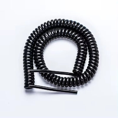 Spiral Cable 2-10 core PVC PU flexible stranded wire electric cable