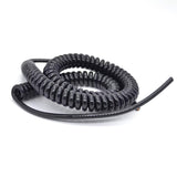 Spiral Cable 2-10 core PVC PU flexible stranded wire electric cable