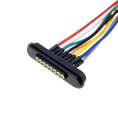 Pogopin Magnetic Wiring Harness Male and Female Connector Wire 3A High Current Terminal Cable Assembly