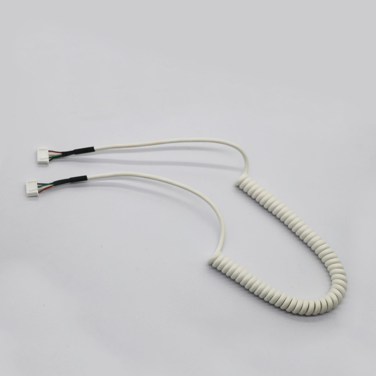 Spring wire terminal wire 2-6 core spring connection wire spiral telescopic wire waterproof spring wire