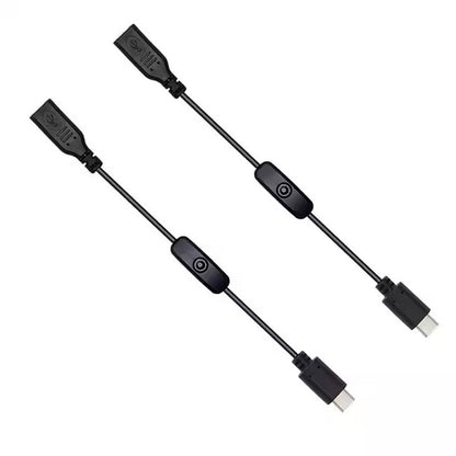 Switch cable with touch switch control USB cable