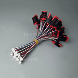 TE 1456983-2 to Molex 510210400 4 Position Automotive Housing for Female Terminals Wire-to-Wire 2.54 mm Centerline Black Wire Cable Assembly