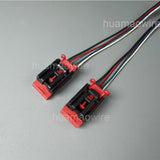 TE 1456983-2 to Molex 510210400 4 Position Automotive Housing for Female Terminals Wire-to-Wire 2.54 mm Centerline Black Wire Cable Assembly