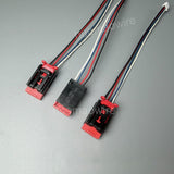 TE 1456983-2 to Molex 510210400 4 Position Automotive Housing for Female Terminals Wire-to-Wire 2.54 mm Centerline Black Wire Cable Assembly