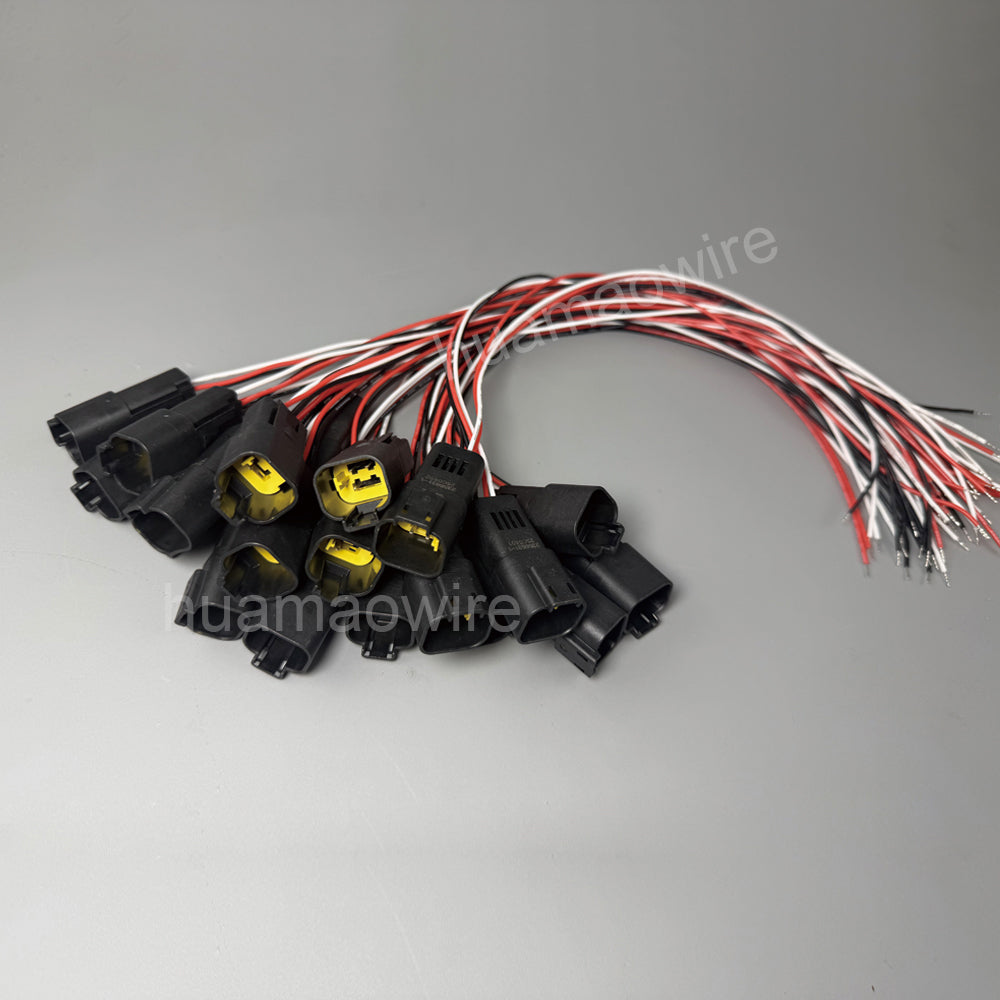 TE 2356631-1 Automotive Centerline Sealable Black Wire Power Cable Harness Wrap with Non-flammable Adhesive Tape