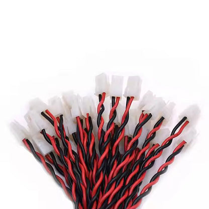 TE 1-480720-0 series terminal wire red and black stranded wire for electronic products