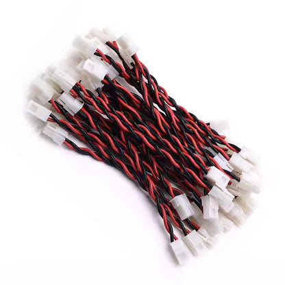 TE 1-480720-0 series terminal wire red and black stranded wire for electronic products