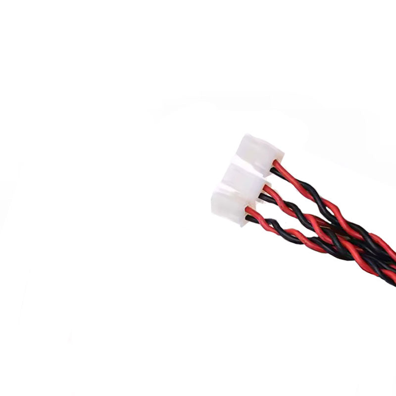 TE 1-480720-0 series terminal wire red and black stranded wire for electronic products