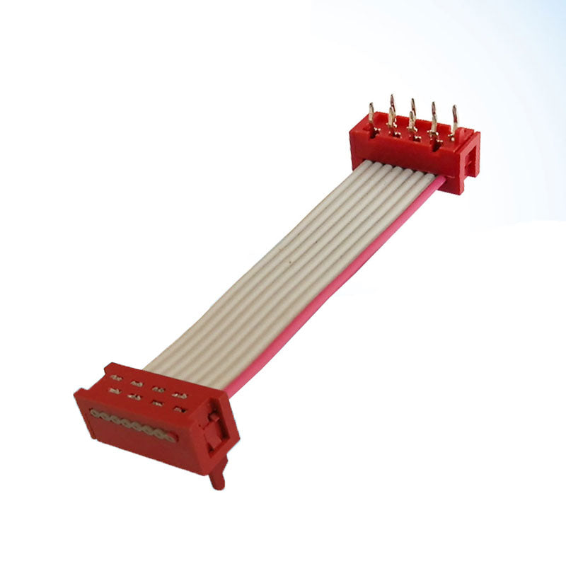 TE 215083-2 MICROMATCH Series Connector Red IDC Cable 4-12Pin Wire Harness