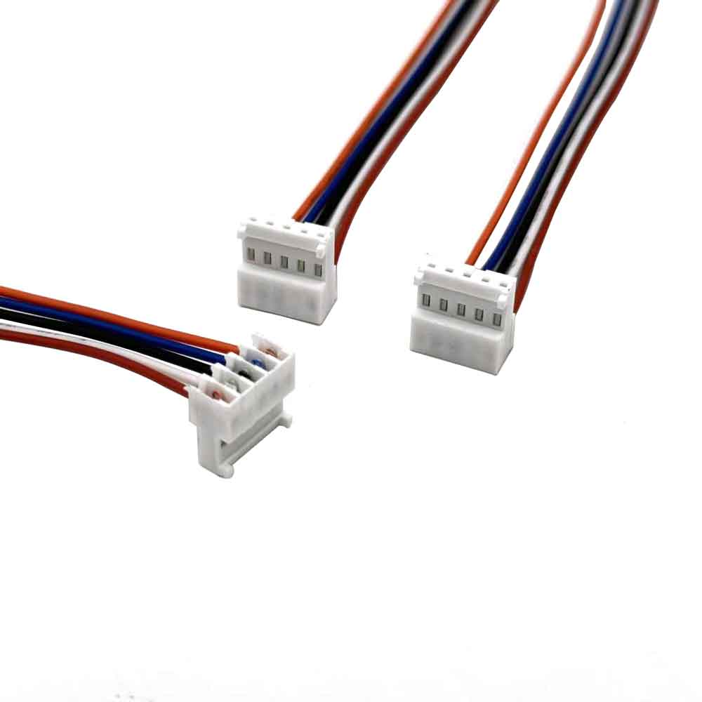 TE3-643814-5 Automotive Connection Cable 2.54mm IDC Wire Harness for Medical Equipment